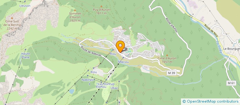 localisation de l'entreprise MADAME CHARLOTTE BRUAS  SAINT-ETIENNE-DE-TINEE