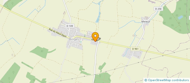 localisation de l'entreprise MADAME CHARLOTTE BRUN  BINGES