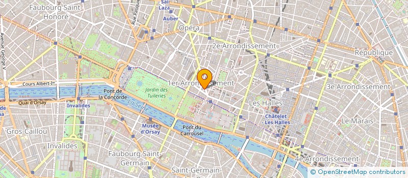 localisation de l'entreprise MADAME CHARLOTTE BRUNET  PARIS