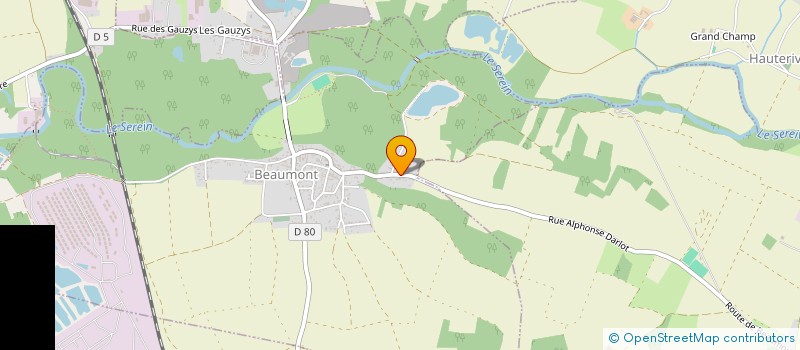 localisation de l'entreprise MADAME CHARLOTTE BUFFAUT  BEAUMONT