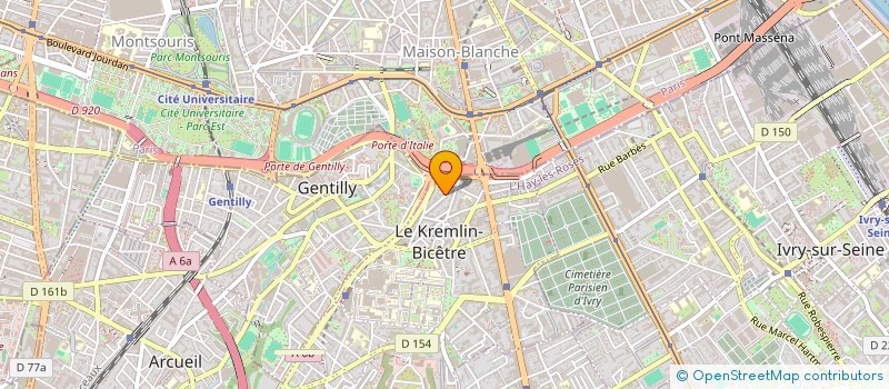 localisation de l'entreprise MADAME CHARLOTTE BUISSON à KREMLIN BICETRE