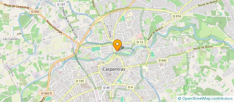 localisation de l'entreprise MADAME CHARLOTTE BUSCAINO  CARPENTRAS