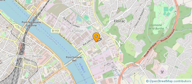 localisation de l'entreprise MADAME CHARLOTTE CADIOU  FLOIRAC