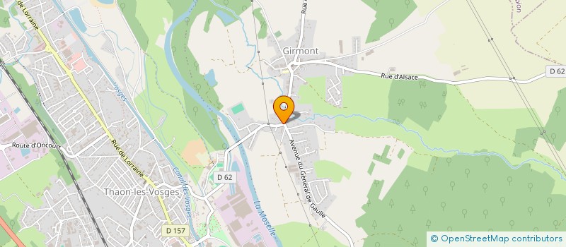 localisation de l'entreprise MADAME CHARLOTTE CALAFATO  THAON-LES-VOSGES