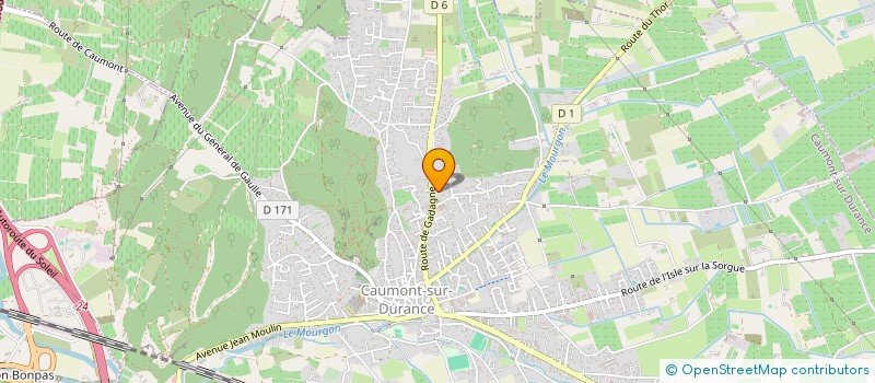 localisation de l'entreprise MADAME CHARLOTTE CALATAYUD  CAUMONT-SUR-DURANCE