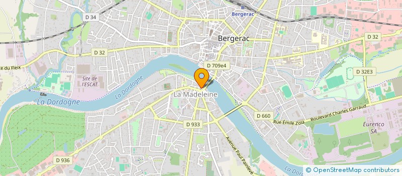 localisation de l'entreprise MADAME CHARLOTTE CALLARI  BERGERAC