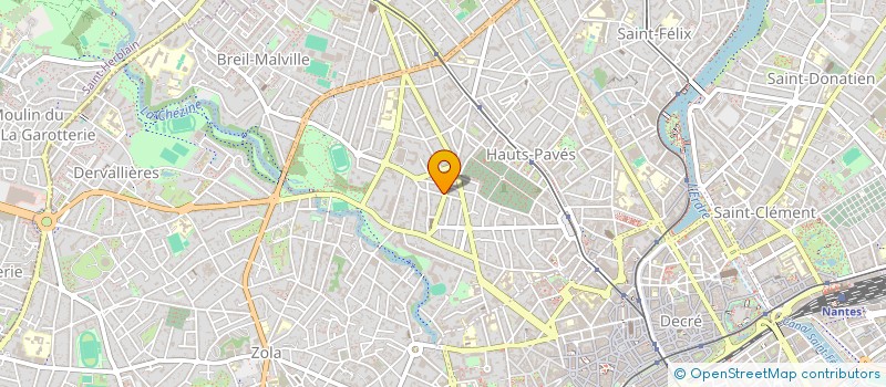 localisation de l'entreprise MADAME CHARLOTTE CALUT à NANTES
