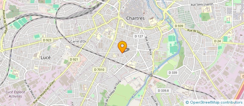 localisation de l'entreprise MADAME CHARLOTTE CAMBIER  CHARTRES