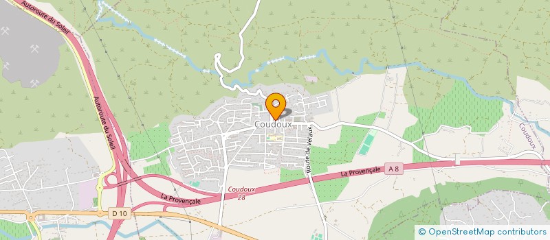 localisation de l'entreprise MADAME CHARLOTTE CANALE-PAROLA  COUDOUX