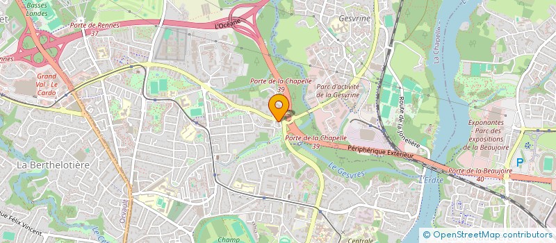 localisation de l'entreprise MADAME CHARLOTTE CANTIN  NANTES