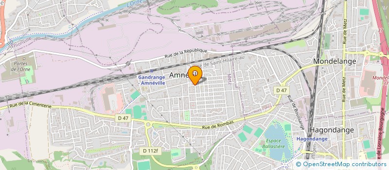 localisation de l'entreprise MADAME CHARLOTTE CAPS  AMNEVILLE