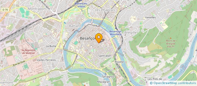 localisation de l'entreprise MADAME CHARLOTTE CARBONARE à BESANCON