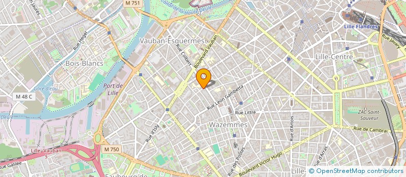 localisation de l'entreprise MADAME CHARLOTTE CARDON à LILLE