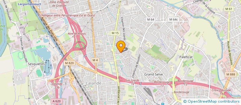 localisation de l'entreprise MADAME CHARLOTTE CASABAN à TOULOUSE