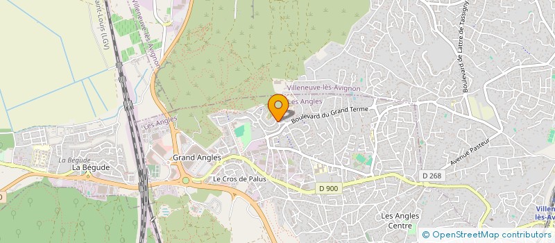localisation de l'entreprise MADAME CHARLOTTE CATERINI à LES ANGLES