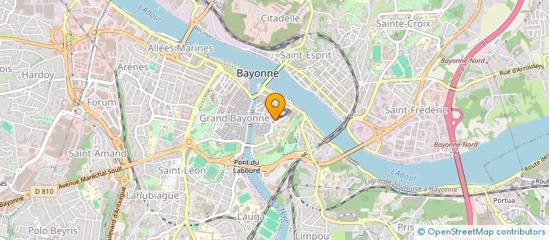 localisation de l'entreprise MADAME CHARLOTTE CATIER à BAYONNE