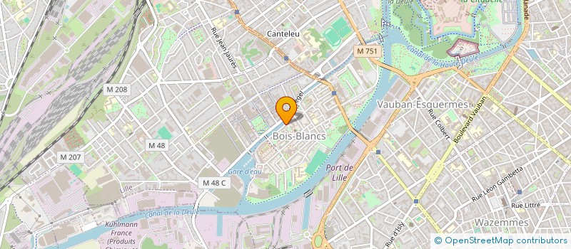 localisation de l'entreprise MADAME CHARLOTTE CAULLIEZ à LILLE