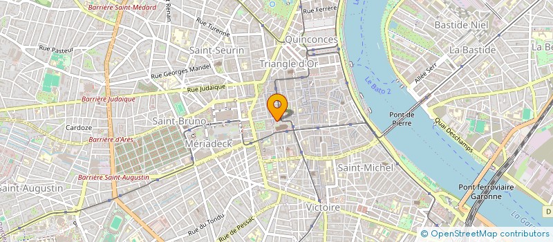 localisation de l'entreprise MADAME CHARLOTTE CAZALS  BORDEAUX