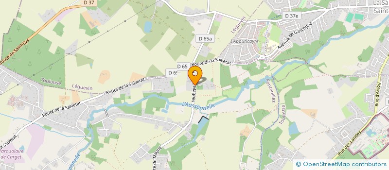 localisation de l'entreprise MADAME CHARLOTTE CECCHETTI  FONTENILLES