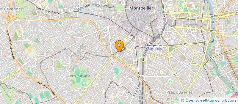 localisation de l'entreprise MADAME CHARLOTTE CEDO à MONTPELLIER