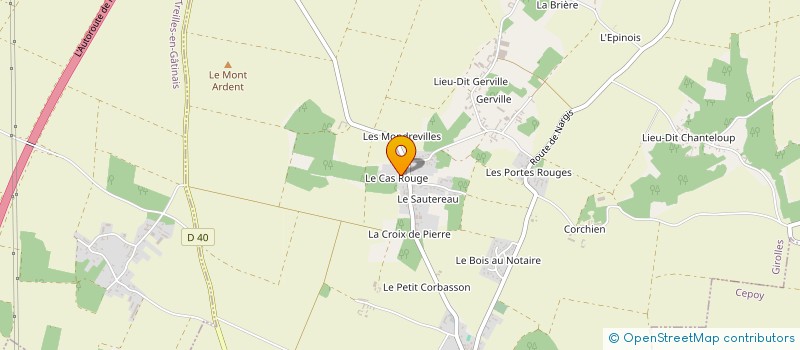 localisation de l'entreprise MADAME CHARLOTTE CELLIER à GIROLLES