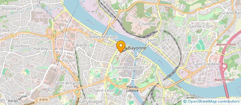 localisation de l'entreprise MADAME CHARLOTTE CERDEIRA  BAYONNE