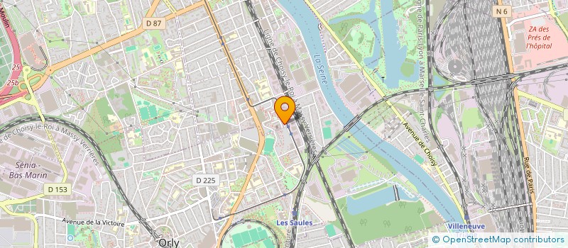 localisation de l'entreprise MADAME CHARLOTTE CHAFI BOINA  CHOISY-LE-ROI