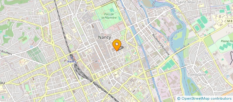 localisation de l'entreprise MADAME CHARLOTTE CHAMAGNE  NANCY