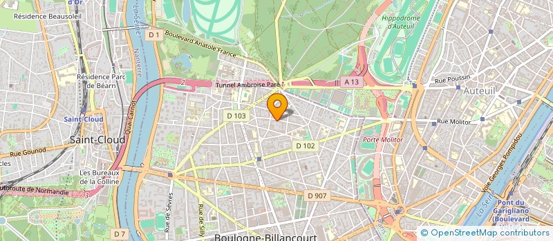 localisation de l'entreprise MADAME CHARLOTTE CHAMPLON à BOULOGNE-BILLANCOURT