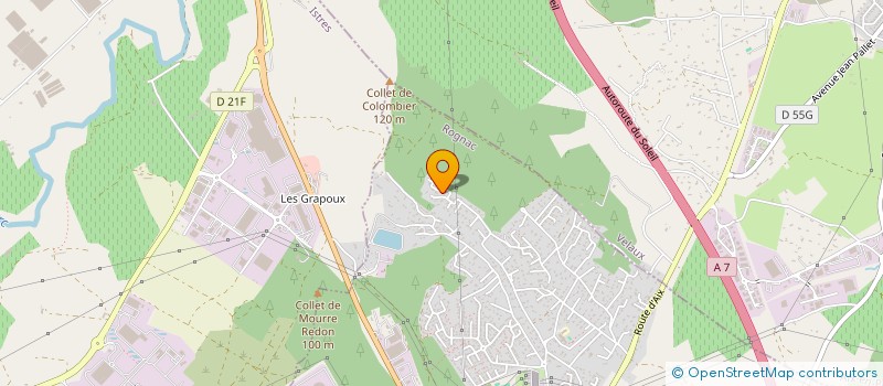 localisation de l'entreprise MADAME CHARLOTTE CHANDEZON  ROGNAC