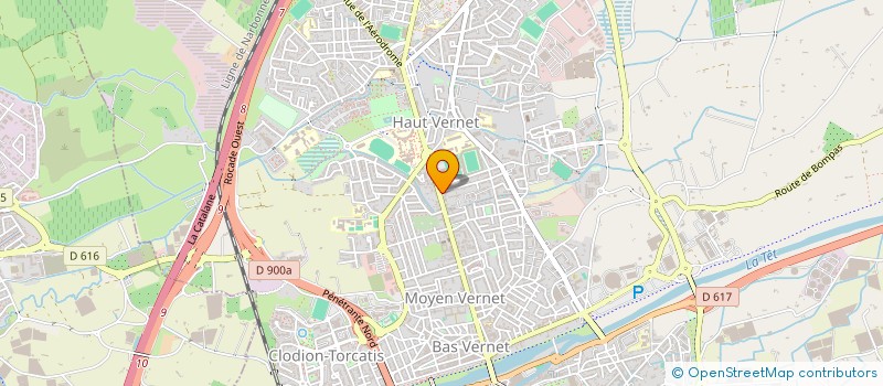 localisation de l'entreprise MADAME CHARLOTTE CHAPIN  PERPIGNAN