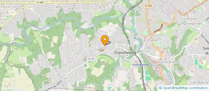 localisation de l'entreprise MADAME CHARLOTTE CHARRON  FRANCHEVILLE