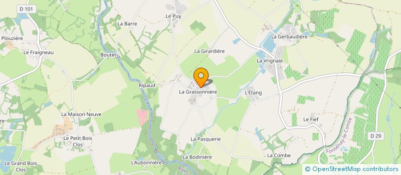 localisation de l'entreprise MADAME CHARLOTTE CHAUDREL  LE TABLIER