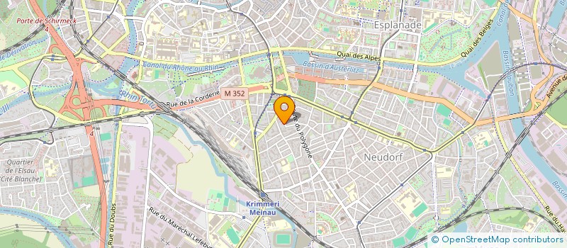 localisation de l'entreprise MADAME CHARLOTTE CHAUFFAILLE à STRASBOURG