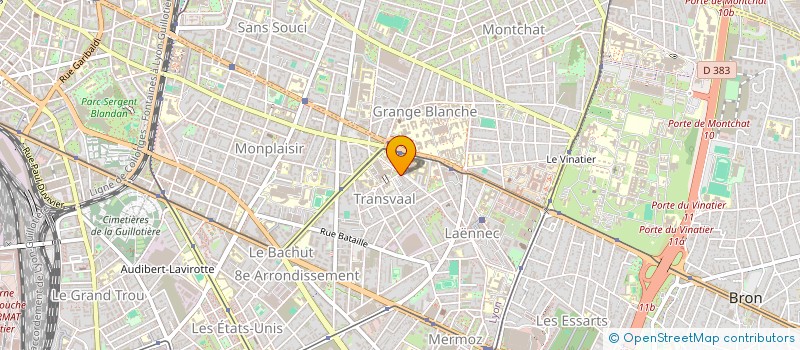 localisation de l'entreprise MADAME CHARLOTTE CHAUMET  LYON