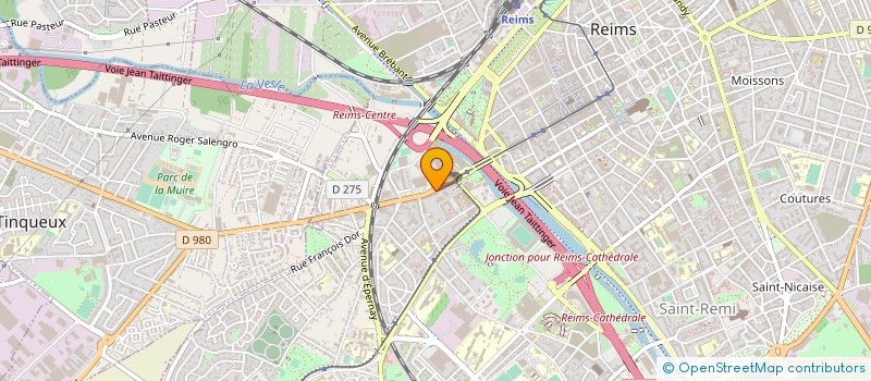 localisation de l'entreprise MADAME CHARLOTTE CHAUSSON  REIMS