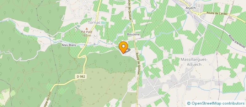 localisation de l'entreprise MADAME CHARLOTTE CHAZARENC  TORNAC