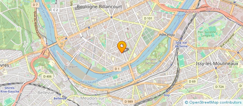 localisation de l'entreprise MADAME CHARLOTTE CHEDAL à BOULOGNE-BILLANCOURT