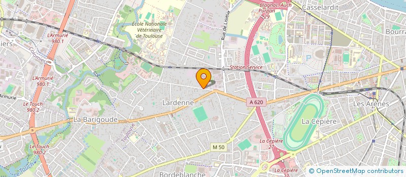localisation de l'entreprise MADAME CHARLOTTE CHEVALIER à TOULOUSE