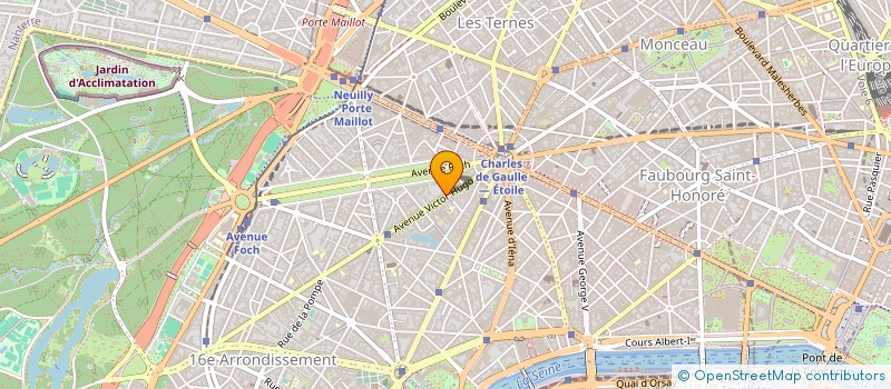 localisation de l'entreprise MADAME CHARLOTTE CHEVILLARD  PARIS