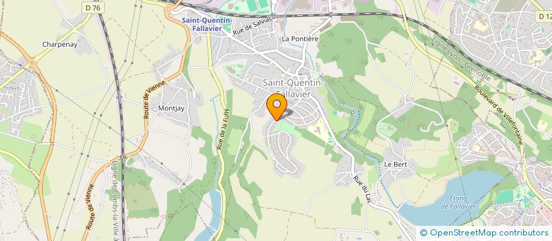 localisation de l'entreprise MADAME CHARLOTTE CIOLFI  SAINT-QUENTIN-FALLAVIER