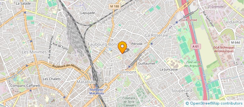 localisation de l'entreprise MADAME CHARLOTTE CIRANNA  TOULOUSE