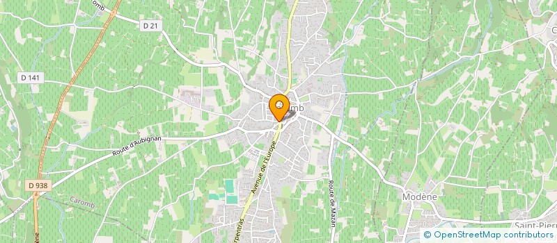 localisation de l'entreprise MADAME CHARLOTTE CLAIRET  MAZAN