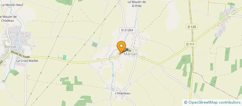 localisation de l'entreprise MADAME CHARLOTTE CLEDE  MARSAIS