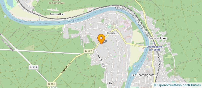 localisation de l'entreprise MADAME CHARLOTTE COATALEN  THOMERY