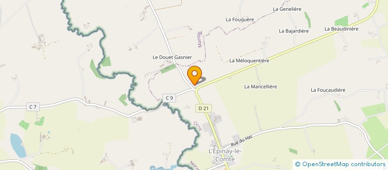 localisation de l'entreprise MADAME CHARLOTTE COCHET à PASSAIS VILLAGES