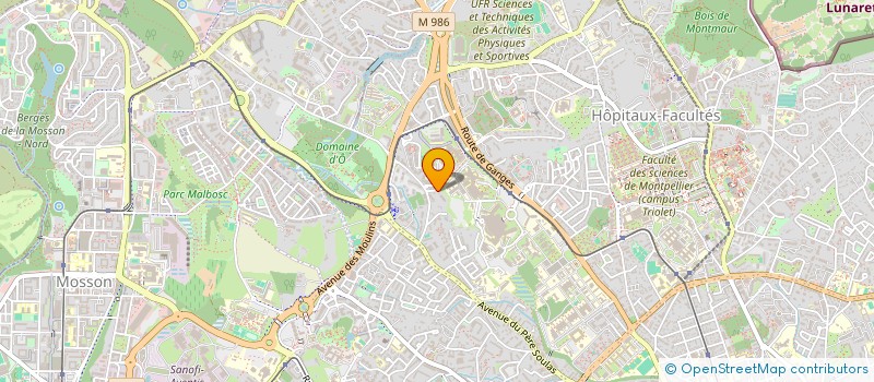 localisation de l'entreprise MADAME CHARLOTTE COHEN  MONTPELLIER