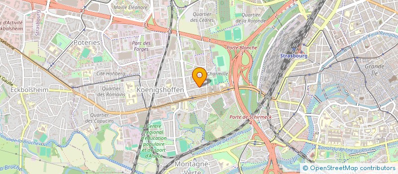 localisation de l'entreprise MADAME CHARLOTTE COLLET  STRASBOURG