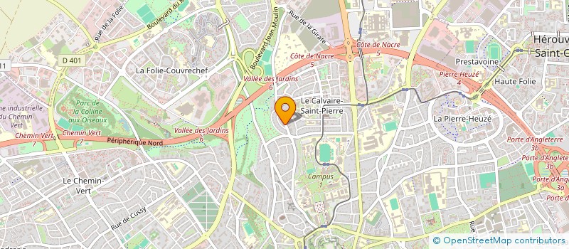 localisation de l'entreprise MADAME CHARLOTTE CORDIER  MANNEVILLE-LA-RAOULT