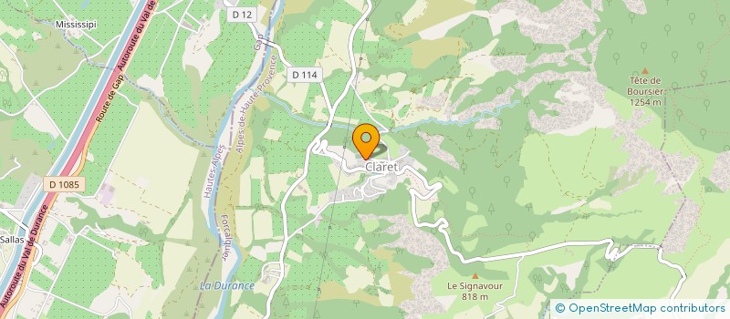 localisation de l'entreprise MADAME CHARLOTTE CORNAVIN  CLARET